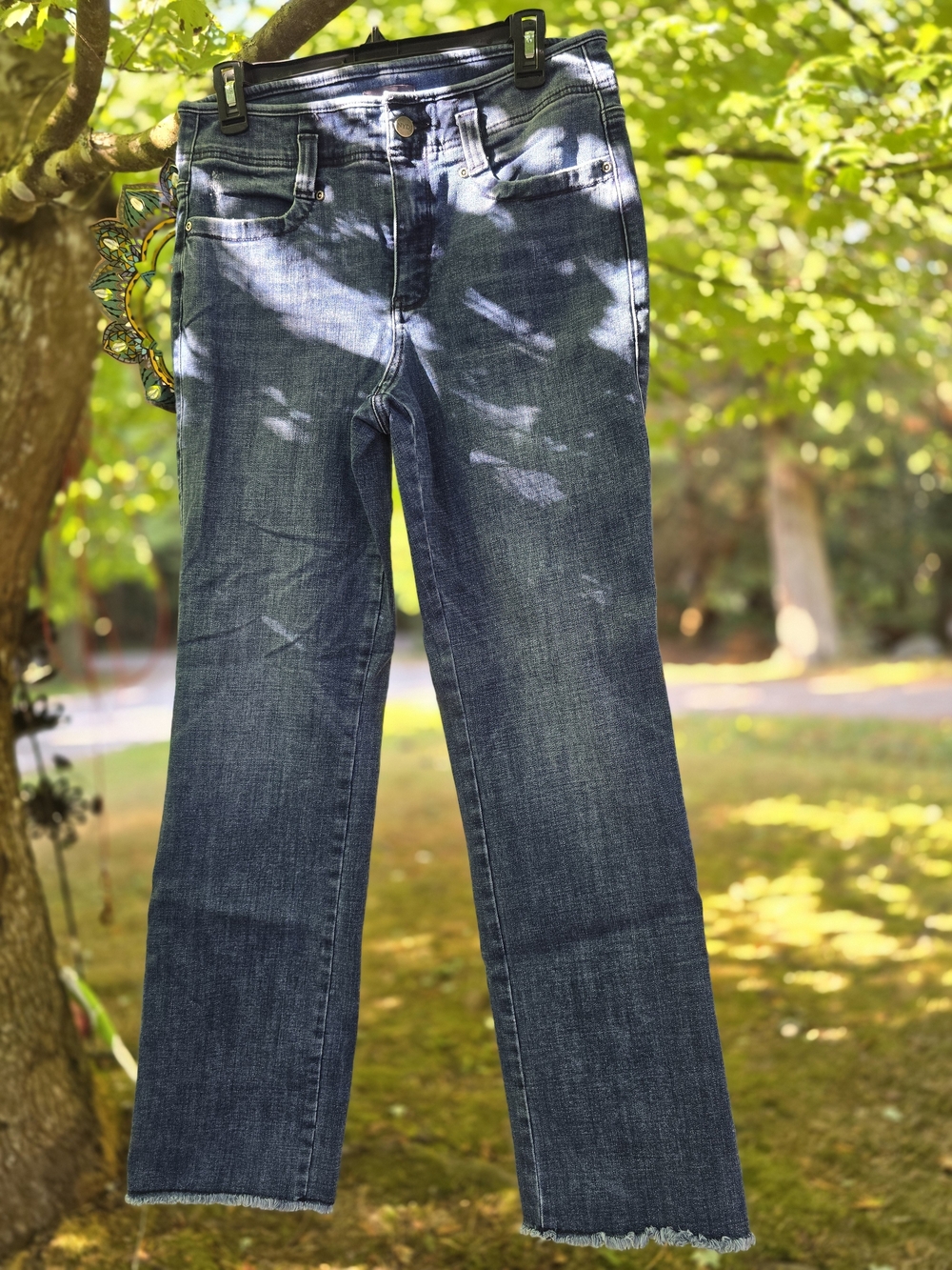 NYDJ Classic Women's Dark Blue Straight-Leg Jeans